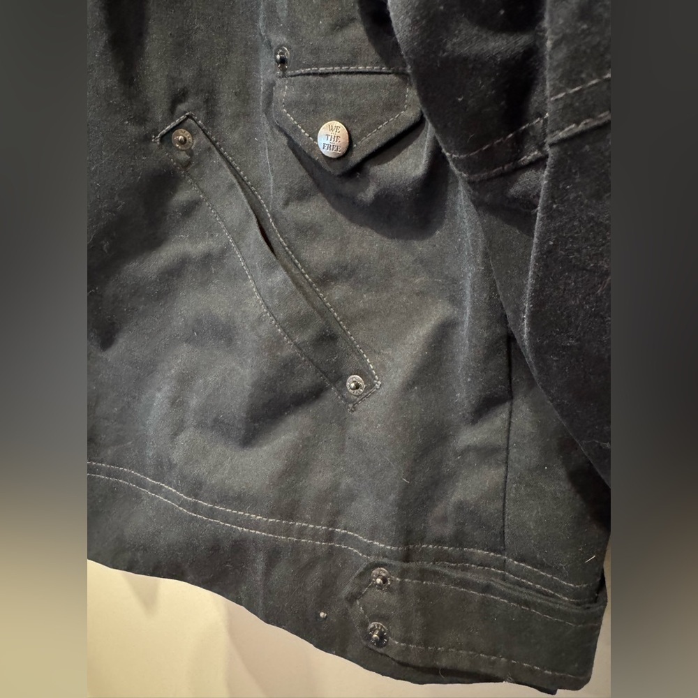 Free People We The Free Cori Waxed Chore Jacket Xsmall sold out - Picture 14 of 15